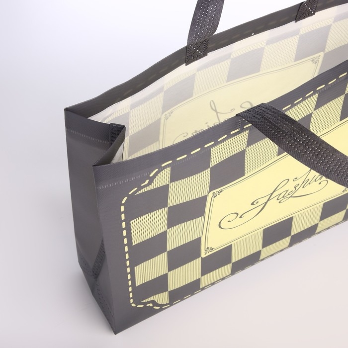 Сумка хозяйственная без застёжки, цвет серый Сумка хозяйственная без застёжки, цвет серый