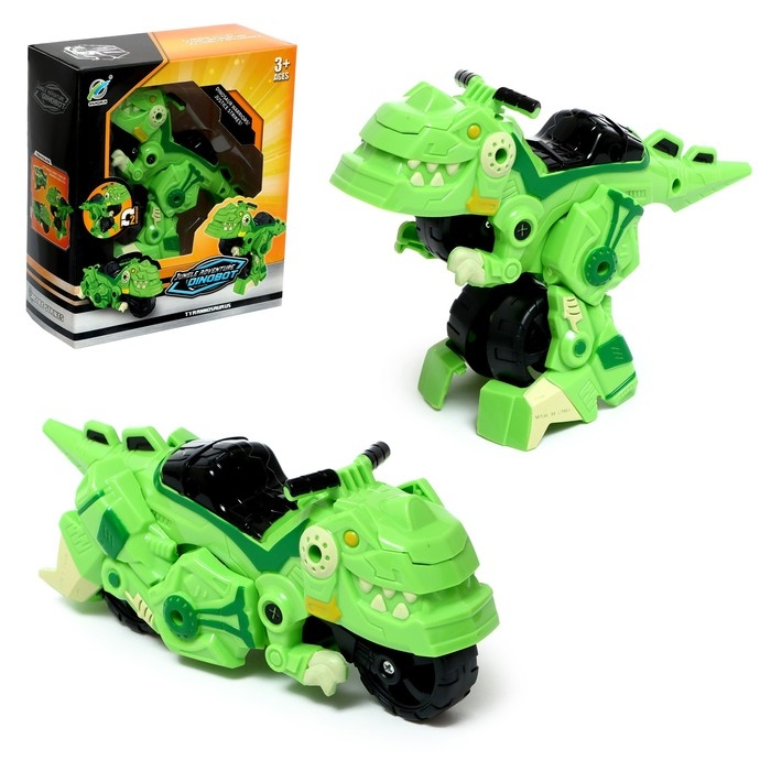 Робот «Динозавр», трансформируется в мотоцикл Робот «Динозавр», трансформируется в мотоцикл