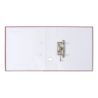 Папка-регистратор А4, 75 мм, Calligrata, ПВХ, тиснение "лен", металлическая окантовка, карман на корешок, собранная, бордовая, микс Папка-регистратор А4, 75 мм, Calligrata, ПВХ, тиснение "лен", металлическая окантовка, карман на корешок, собранная, бордовая, микс