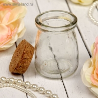 Основа для творчества и декорирования «Бутылочка», с пробкой, 110 мл Основа для творчества и декорирования «Бутылочка», с пробкой, 110 мл