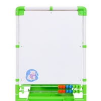 Мольберт детский двусторонний «Доска знаний», регулируется по высоте, цвет салатовый Мольберт детский двусторонний «Доска знаний», регулируется по высоте, цвет салатовый