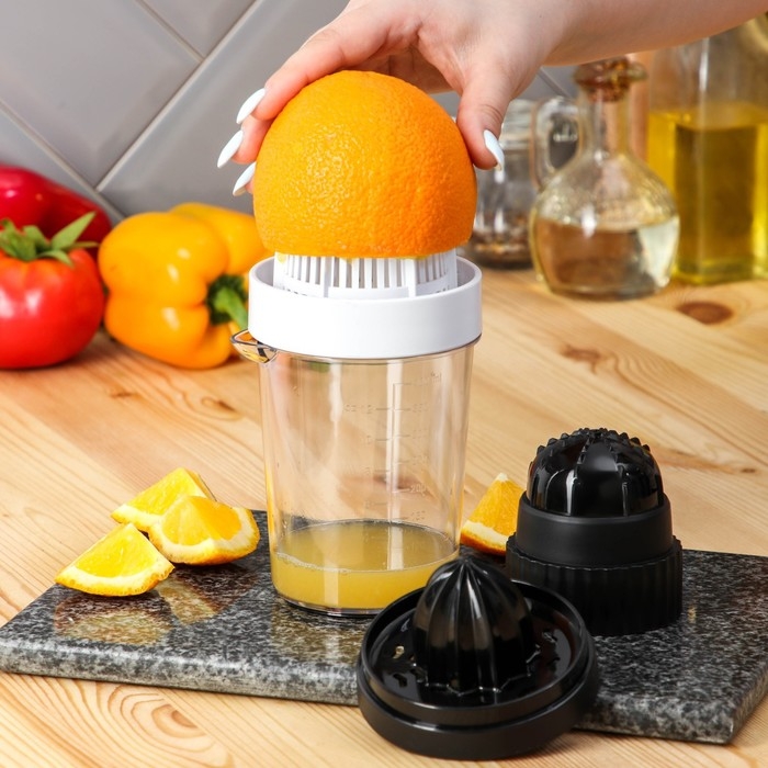 Овощерезка универсальная Magistro Vegan pro, 7 насадок, 10×10×25 см, цвет чёрно - белый Овощерезка универсальная Magistro Vegan pro, 7 насадок, 10×10×25 см, цвет чёрно - белый