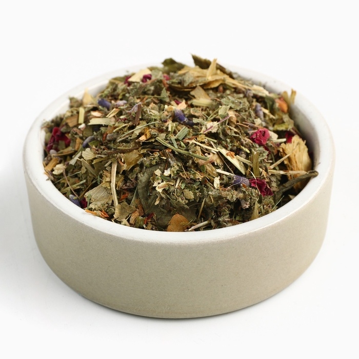 Подарочный набор новогодний &laquo;Впусти свастье в дом&raquo; чай травяной, 50 г и кружка стеклянная, 300 мл