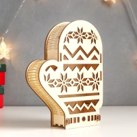 Шкатулка "Варежка" 21х16х5 см Шкатулка "Варежка" 21х16х5 см