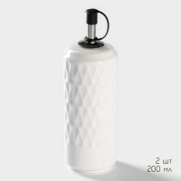 Набор керамический для специй и соусов на бамбуковой подставке BellaTenero, 5 предметов: 2 соусника 200 мл, сахарница 360 мл, солонка 120 мл, перечница 120 мл, цвет белый Набор керамический для специй и соусов на бамбуковой подставке BellaTenero, 5 предметов: 2 соусника 200 мл, сахарница 360 мл, солонка 120 мл, перечница 120 мл, цвет белый