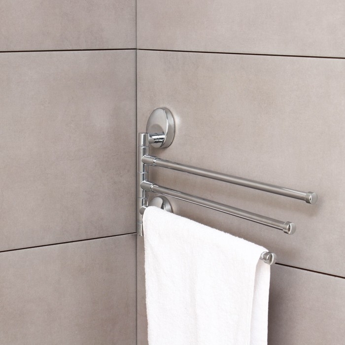 Держатель для полотенец Accoona А11009-3, 3 панели Держатель для полотенец Accoona А11009-3, 3 панели