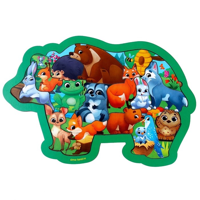 Вкладыш «Лесные зверята» Вкладыш «Лесные зверята»