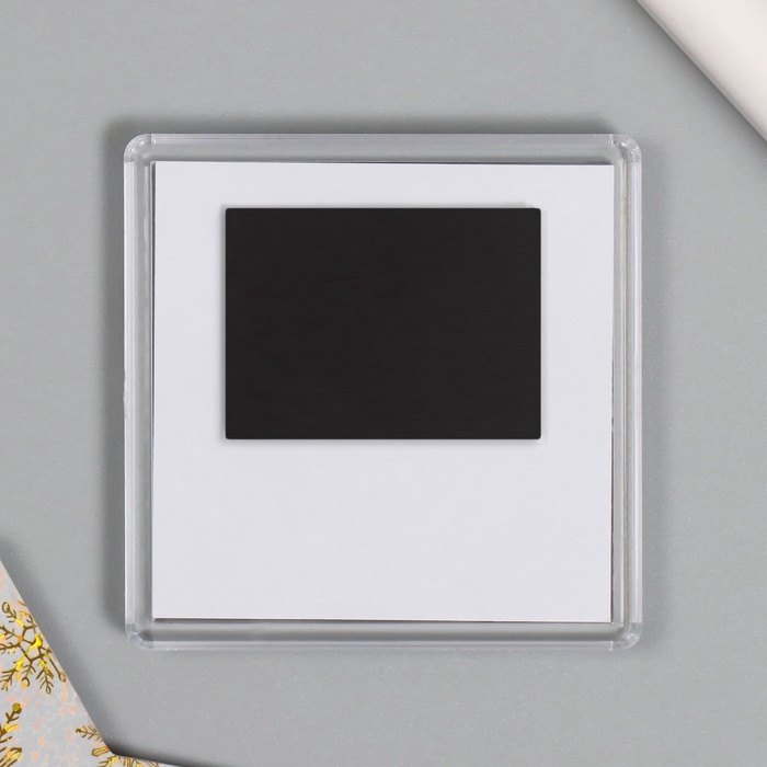 Новогодний набор "Мишка" (Новогодний брелок 3,5х5 см, Новогодний магнит 5,7х5,7 см)