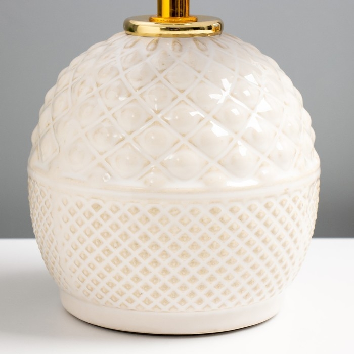 Настольная лампа "Антеро" E14 40Вт бежевый 15х15х29 см RISALUX