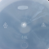 Кашпо для цветов со вставкой &laquo;Арте&raquo;, 600 мл, цвет прозрачный