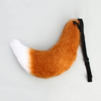 Карнавальный набор &laquo;Лиса аниме&raquo;, рыжий, 2 предмета: хвост, ушки