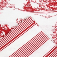 Постельное бельё "Этель" 1.5 сп Русская деревенька 143х215 см, 150х214 см, 70х70 см - 2 шт, бязь