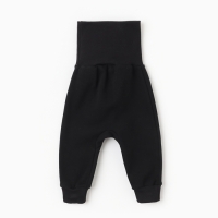 Ползунки-штанишки Крошка Я "Little Boss", рост 68-74 см, черный