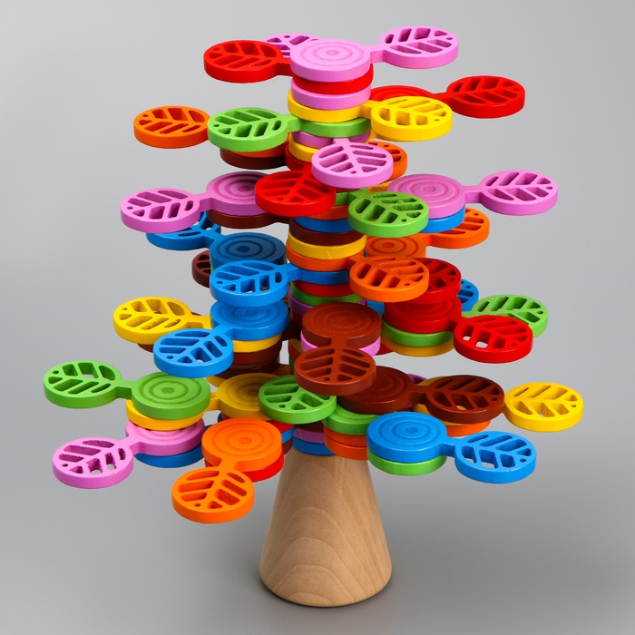 Развивающая игра балансир &laquo;Сказочное дерево&raquo; 21 &times; 16,5 &times; 7,5 см