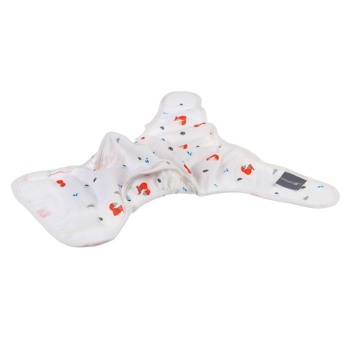 Трусики-подгузник, многоразовый &laquo;Лисички&raquo;, размер M, Крошка Я