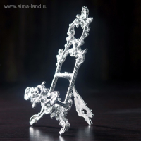 Мини мольберт "Трезубец" латунь 8,5х3,5х16 см Мини мольберт "Трезубец" латунь 8,5х3,5х16 см