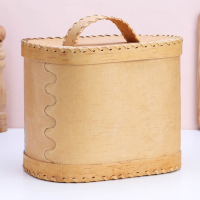 Хлебница &laquo;Зима&raquo;, с росписью, 24&times;16&times;20 см, микс, береста