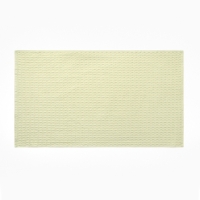 Набор кух.полотенец "Доляна" бел.,олив. 35х60см-3шт., 100% хл, вафля, 220 гр/м2