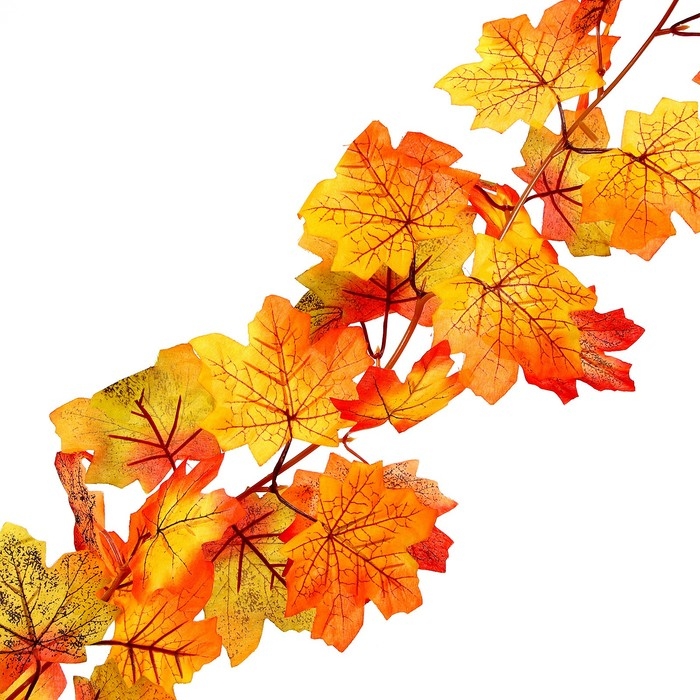 Гирлянда из листьев, длина: 180 см Гирлянда из листьев, длина: 180 см
