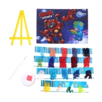 Алмазная мозаика с частичным заполнением на подставке для детей «Игровой мир», 15 х 21 см Алмазная мозаика с частичным заполнением на подставке для детей «Игровой мир», 15 х 21 см