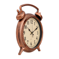 Часы настенные, серия: Интерьер, "Большой будильник", плавный ход, 38 х 28 см