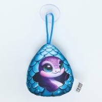 Новый год! Мягкий брелок антистресс &laquo;Змея в яйце&raquo;