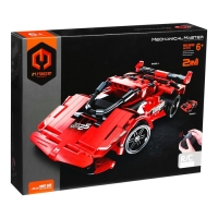 Конструктор радиоуправляемый &laquo;Красная машина&raquo;, 2 варианта сборки, 351 деталь