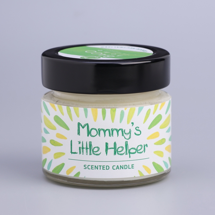 Свеча ароматическая в банке Свеча ароматическая в банке "Яблочный сок", совый воск, 80 г