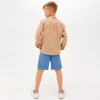 Шорты для мальчика MINAKU: Casual collection цвет синий, рост 98