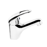 Смеситель для раковины ZEIN Z50153, однорычажный, картридж 35 мм, без подводки, хром Смеситель для раковины ZEIN Z50153, однорычажный, картридж 35 мм, без подводки, хром