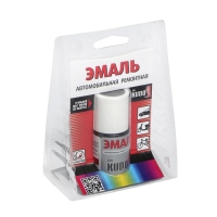 Эмаль Kudo автомобильная ремонтная акриловая с кисточкой "1К чёрная матовая", 15 мл Эмаль Kudo автомобильная ремонтная акриловая с кисточкой "1К чёрная матовая", 15 мл