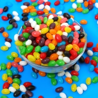 Мармелад желейный "Бобы желе с лакричным вкусом", 1 кг