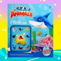 Детский игровой автомат &laquo;Подводный Мир&raquo; с игрушками, в наборе 10 шаров-сюрпризов