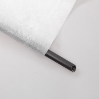 Парник прошитый, длина 8 м, 9 дуг из пластика, дуга L = 2.4 м, d = 16 мм, спанбонд 35 г/м&sup2;, &laquo;уДачный&raquo;