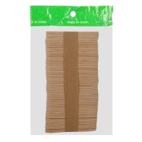 Набор деревянных палочек для мороженого Доляна, 7,5&times;1,1-1,5 см, 100 шт