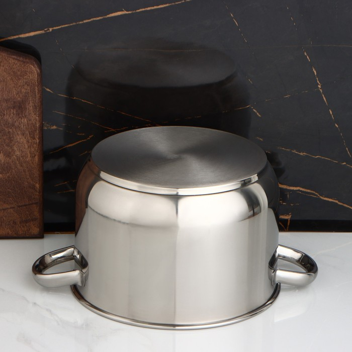 Кастрюля &laquo;Классика-прима&raquo;, 5 л, d=22 см, капсульное дно, индукция