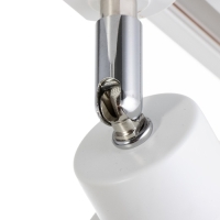 Светильник трековый "Цилиндр" Е27 40Вт белый 17х12х18см