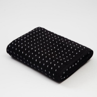 Полотенце махровое Этель ЧБ «Пунктир», пестроткань, 70х130 см Полотенце махровое Этель ЧБ «Пунктир», пестроткань, 70х130 см