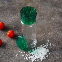 Мельница для специй, пластиковый механизм, 115 мл (45-80 гр), цвет зелёный Мельница для специй, пластиковый механизм, 115 мл (45-80 гр), цвет зелёный