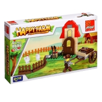 Конструктор Ферма &laquo;Куриный загон&raquo;, 123 детали