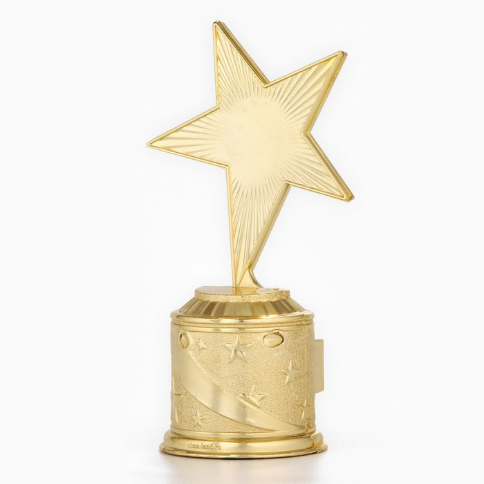 Кубок наградная фигура: звезда литая &laquo;Золотой человек&raquo; золото, пластик, 16 х 8,5 х 6 см.