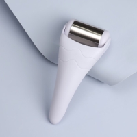 Ледяной роллер, универсальный, 19 × 8,3 см, цвет белый/серебристый Ледяной роллер, универсальный, 19 × 8,3 см, цвет белый/серебристый