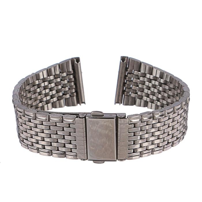 Ремешок для часов, 20 мм, металл, l-17 см, хром Ремешок для часов, 20 мм, металл, l-17 см, хром