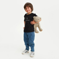 Футболка детская KAFTAN "Daddy's boy" р.32 (110-116), черный