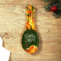 Новый год. Подставка под ложку &laquo;С Новым годом. Аромат праздника&raquo;, 21,4 х 7,5 см