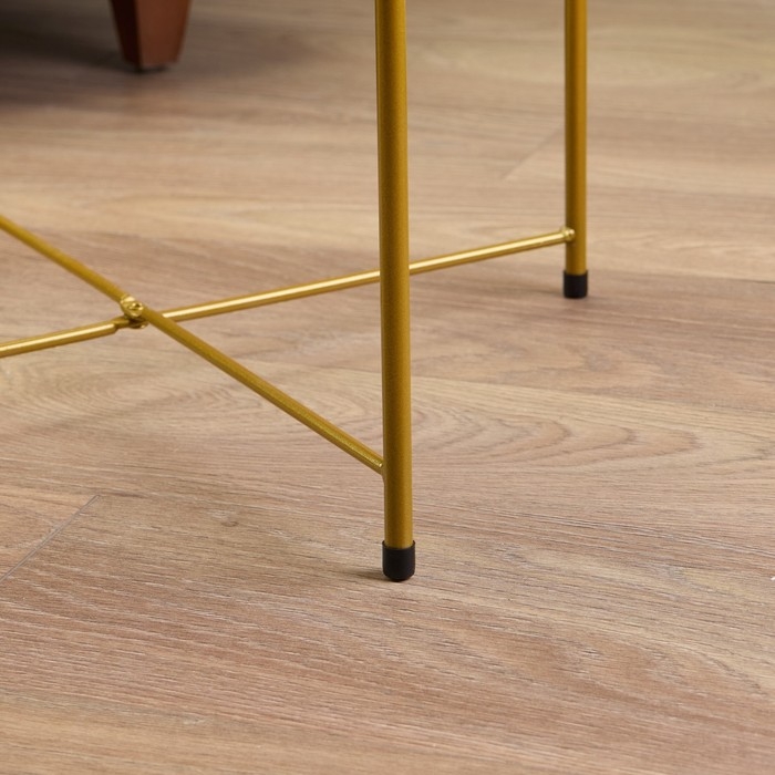 Столик журнальный, поднос золотой