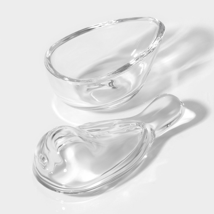 Ёмкость стеклянная для варенья и мёда Доляна «Синичка», 80 мл Ёмкость стеклянная для варенья и мёда Доляна «Синичка», 80 мл