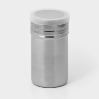 Диспенсер для сахарной пудры Доляна, 300 мл, 7&times;12,6 см, цвет хромированный