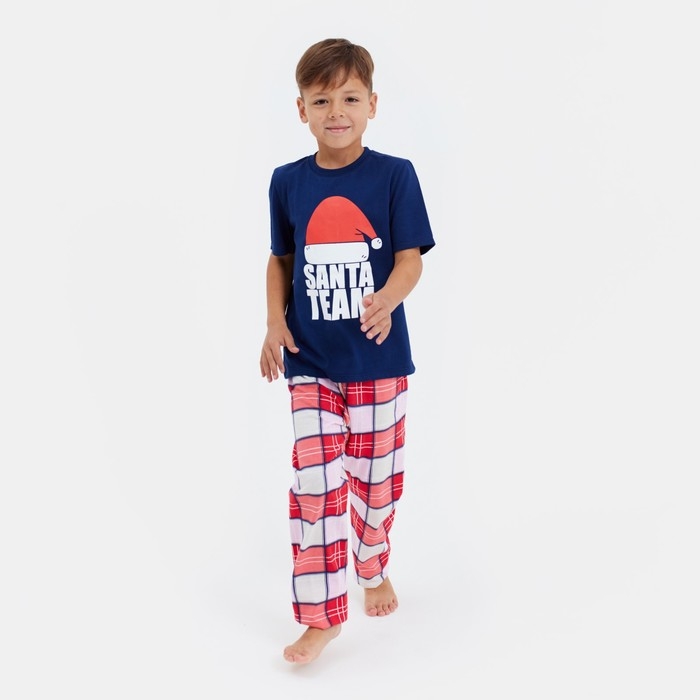 Пижама детская KAFTAN "Santa team" р.32 (110-116)