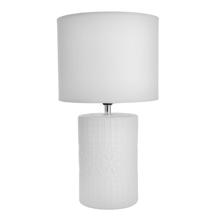 Настольная лампа 16588/1 E14 40Вт белый 22,5х22,5х36 см RISALUX